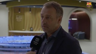 Hansi Flick's first words as the new Barça coach