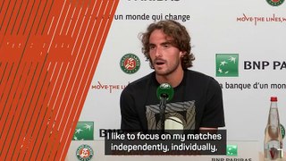 Tsitsipas unfazed by French Open gauntlet