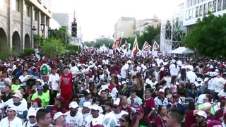 Sheinbaum y Delgadillo cierran campaña; prometen seguridad agua limpia y educación en Jalisco