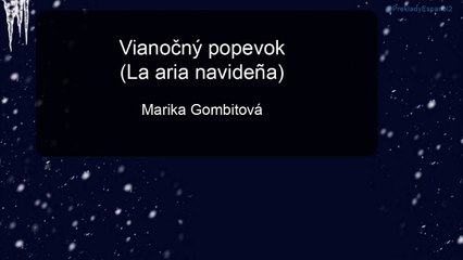 Marika Gombitová - Vianočný popevok (traducido al español)