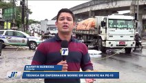 Técnica em enfermagem morre em acidente na PE-15