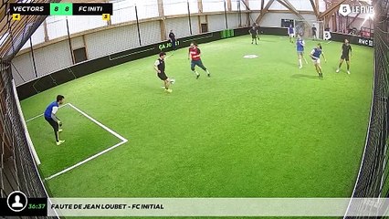 Faute de Jean LOUBET - FC INITIAL
