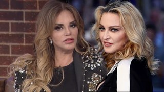 Lucía Méndez recuerda su pleito con Madonna en pleno concierto