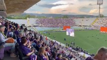 Olympiacos-Fiorentina, 30mila tifosi viola seguono la finale dai maxischermi