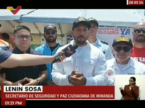 Miranda | Funcionarios de seguridad firman en rechazo a las sanciones imperialistas de EE.UU.
