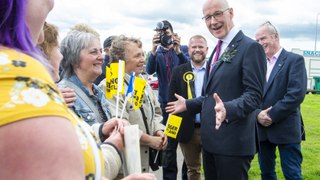 SNP Leader John Swinney would welcome former leader Nicola Sturgeon on the SNP General Election 2024 Campaign Trail