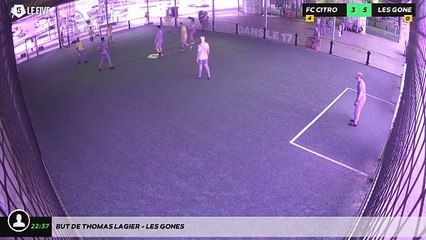 But de Thomas LAGIER - LES GONES