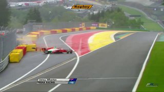 Formula Regional European Championship 2024 Spa Qualifying 1 Wharton Big Crash