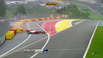 下载视频: Formula Regional European Championship 2024 Spa Qualifying 1 Wharton Big Crash