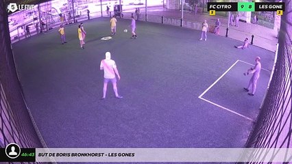 But de Boris Bronkhorst - LES GONES