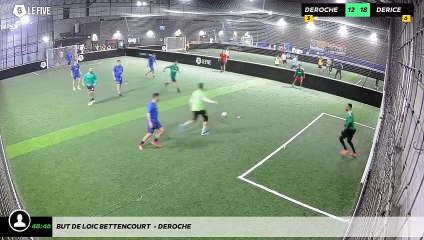 But de Loic BETTENCOURT  - deroche