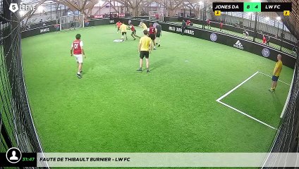 Faute de Thibault BURNIER - LW FC