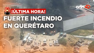 ¡Última Hora! Fuerte incendio en la Fiscañía General de Querétaro
