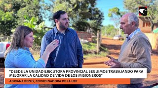 Desde la Unidad Ejecutora Provincial seguimos trabajando para mejorar la calidad de vida de los misioneros