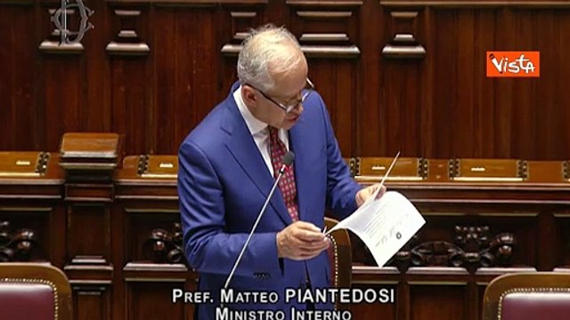 Piantedosi: Sono forze di polizia a riportare maggior numero di feriti in manifestazioni