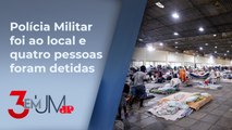 Furto de celular causa confusão em abrigo de Porto Alegre