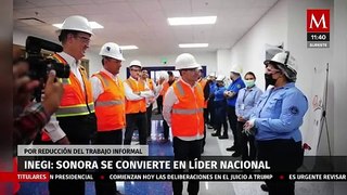 Sonora destaca como líder nacional en reducción de trabajo informal