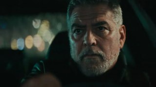 George Clooney and Brad Pitt Reunite in Action-Packed 'Wolfs' Trailer | THR News Video