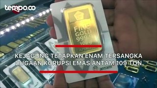 Kejagung Tetapkan Enam Tersangka Dugaan Kasus Korupsi 109 Ton Emas Antam