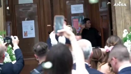 Torino, nozze a San Carlo Borromeo per Daniele Rugani e Michela Persico