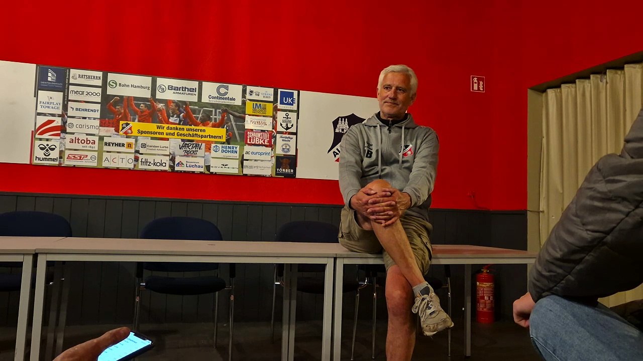 AFC-Trainer Andreas Bergmann nach dem Regionalliga-Scheitern!