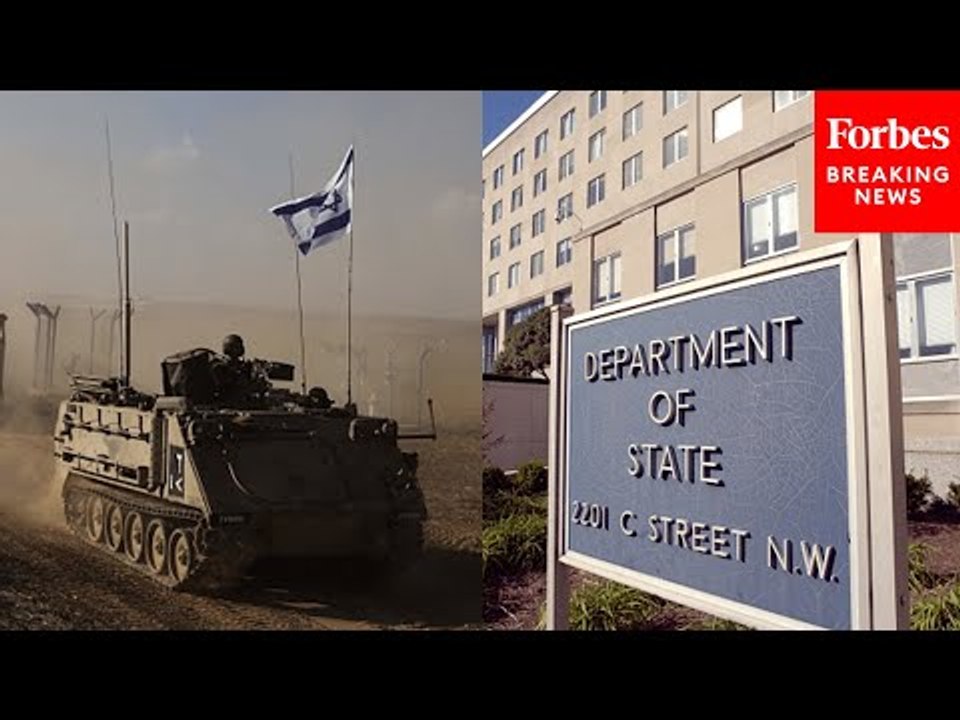 State Dept Spox Grilled: Is The US ‘Comfortable Sending This Many Weapons’ With IDF 'Mistakes'
