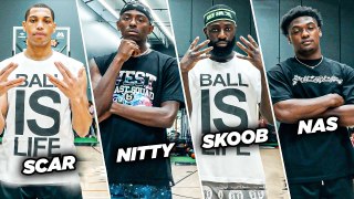 Scar, Nitty, Nas & Skoob EPIC 1v1 Series vs Internet's BIGGEST Challengers | Hoop Dreams Full Szn 1