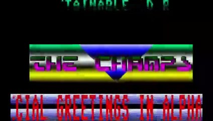 Amiga Cracktro - Western Games by The Champs