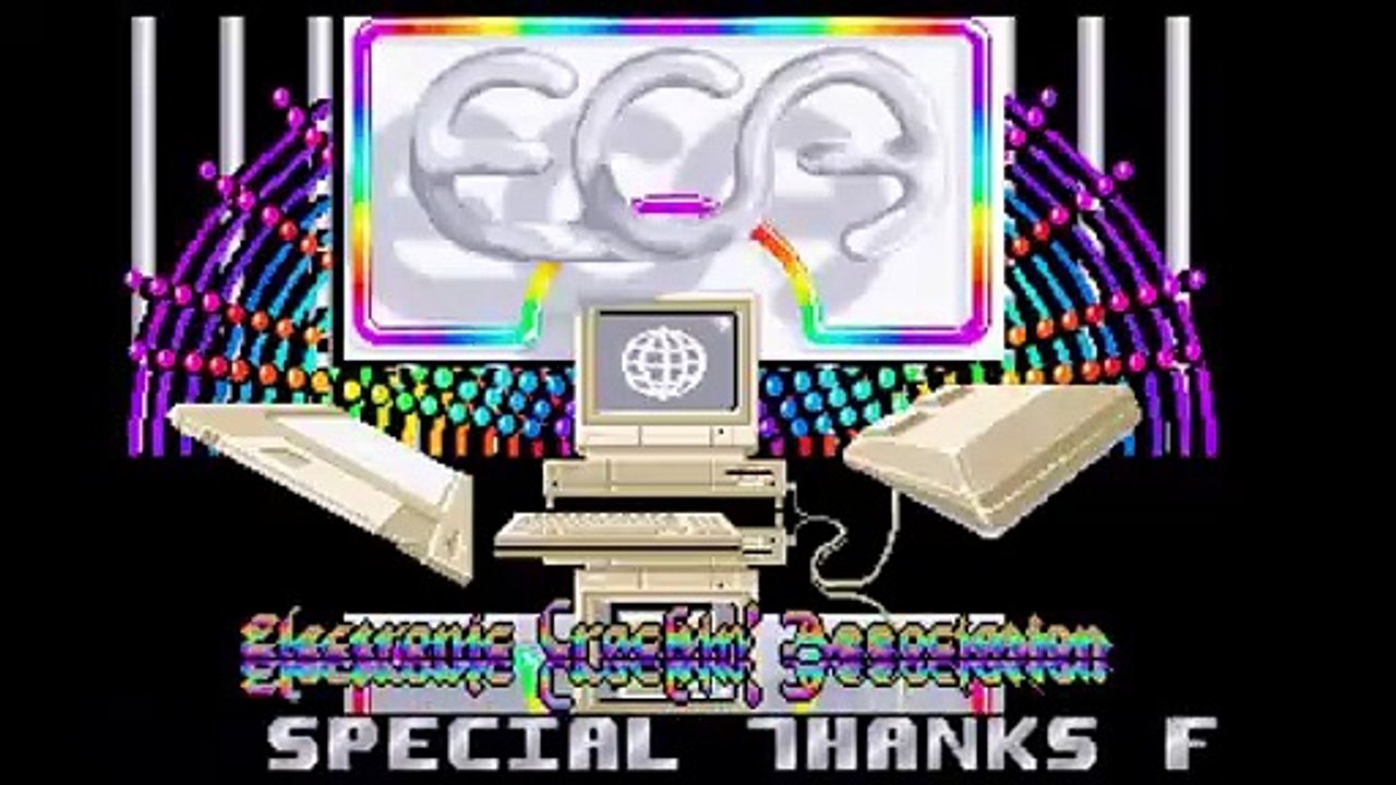 Amiga Cracktro - Wintergames by E.C.A.
