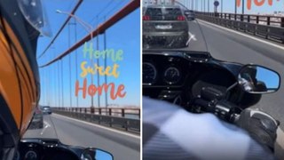 VIDEO Da Bologna al Portogallo, il viaggio in moto di Thiago Motta