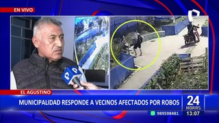 Sistema de cámaras de seguridad no logra frenar la ola de robos y asaltos en El Agustino