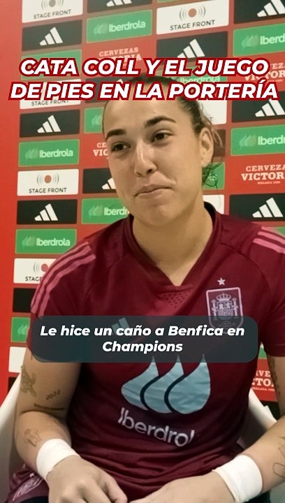 Cata Coll y los caños: "No lo hago a posta"
