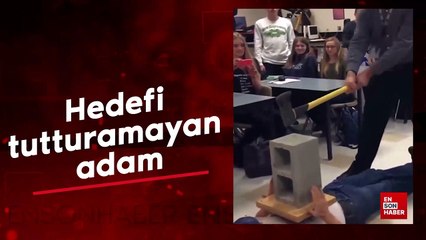 Hedefi tutturamayan adam