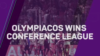 BREAKING NEWS: Football: Breaking News - Olympiacos win the UEFA Europa Conference League