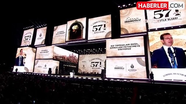 İmamoğlu: Bu Şehre Sahip Çıkmak Fatih'in ve Atatürk'ün Değerlerine Sahip Çıkmaktır