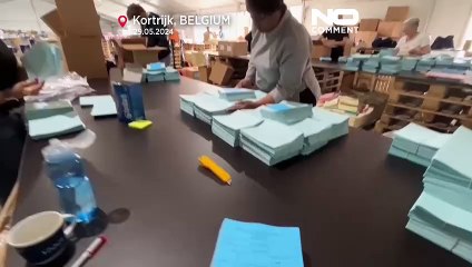 استعدادات للانتخابات الأوروبية جارية على قدم وساق وبطاقات الاقتراع في طور الإعداد