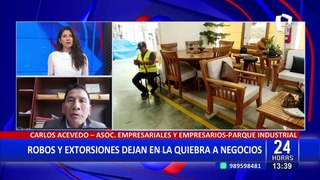 Negocios a punto de quebrar por constantes robos y extorsiones en Villa El Salvador