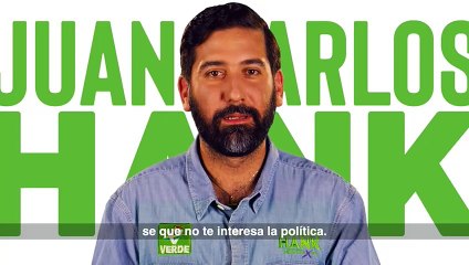 Juan Carlos Hank pide a los jóvenes evitar el abstencionismo en las próximas elecciones