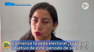 Comienza la veda electoral ¿cuál es el objetivo de este 'periodo de silencio'?