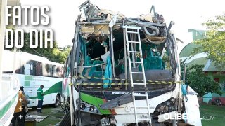 Polícia Científica do Pará inicia perícia em ônibus do IFPA que sofreu acidente em Tucuruí