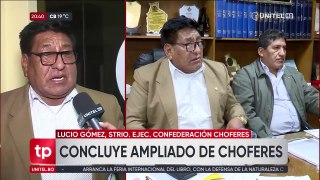 Ampliado de confederación de choferes exige destitución del gerente nacional de la ABC