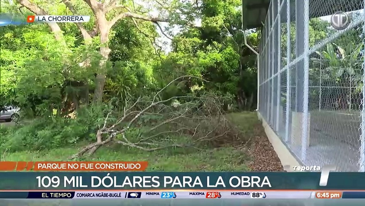 Denuncian inversión de más de 109 mil dólares de la descentralización en un parque infantil que no existe