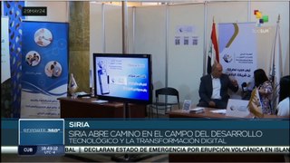 Siria abre camino en el campo del desarrollo tecnológico y la transformación digital