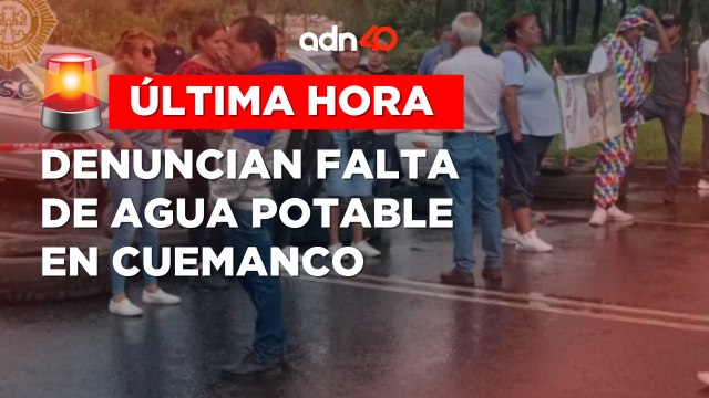 ¡Última Hora! Bloqueo en Anillo Periférico: vecinos de Cuemanco denuncian agua potable