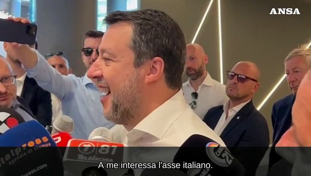 Ucraina, Salvini: Stoltenberg pericoloso, chi puo' lo fermi
