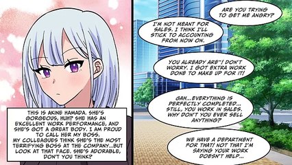 I gave my sexy former boss a massage…and she couldn't wait for more…