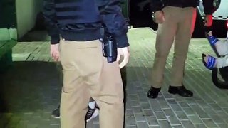Pistola 9 mm é apreendida com dois homens na Rua Europa