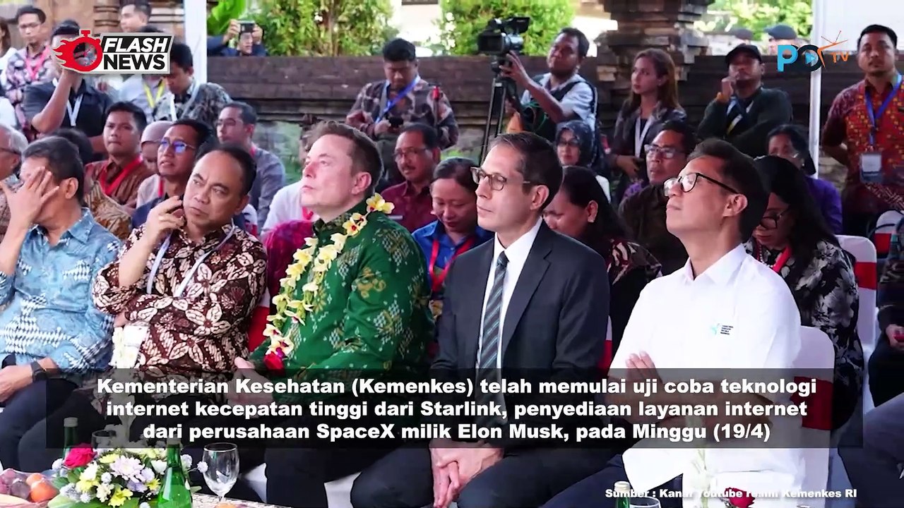 Menkes dan Elon Musk Tandatangani Kerjasama Perkuat Jaringan Internet di Faskes Daerah dengan Starlink