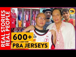 Meet The Man With The Largest PBA Jersey Collection | Real Stories Real People | Ariel Morales | OG