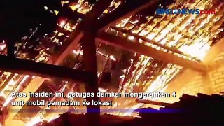 Detik-Detik Toko Bangunan di Tuban Dilalap Si Jago Merah, Pemilik Merugi Puluhan Juta